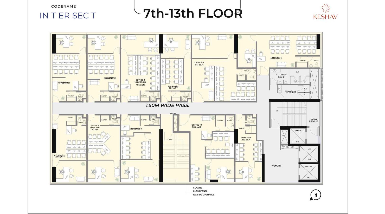 Keshav-Kohinoor-7th-13th-floor